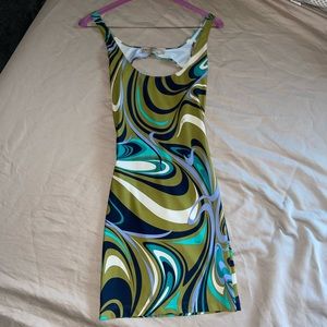 Emilio Pucci Onde-Print Dress